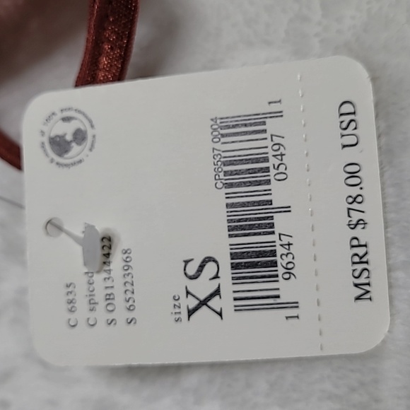 Free People Intimately Speed Date Bodysuit Spiced Brandy XS - Picture 15 of 16